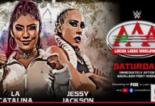 Resultados AAA tras Backlash: La Catalina gana y Psycho Clown sigue buscando respuestas La Catalina y Jessy Jackson en la funcion de AAA posterior a WWE Backlash