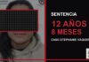 Cuatrero recibe 12 años y 8 meses: la sentencia que sacude a la lucha libre Imagen editorial con rostro censurado de Cuatrero y texto de sentencia