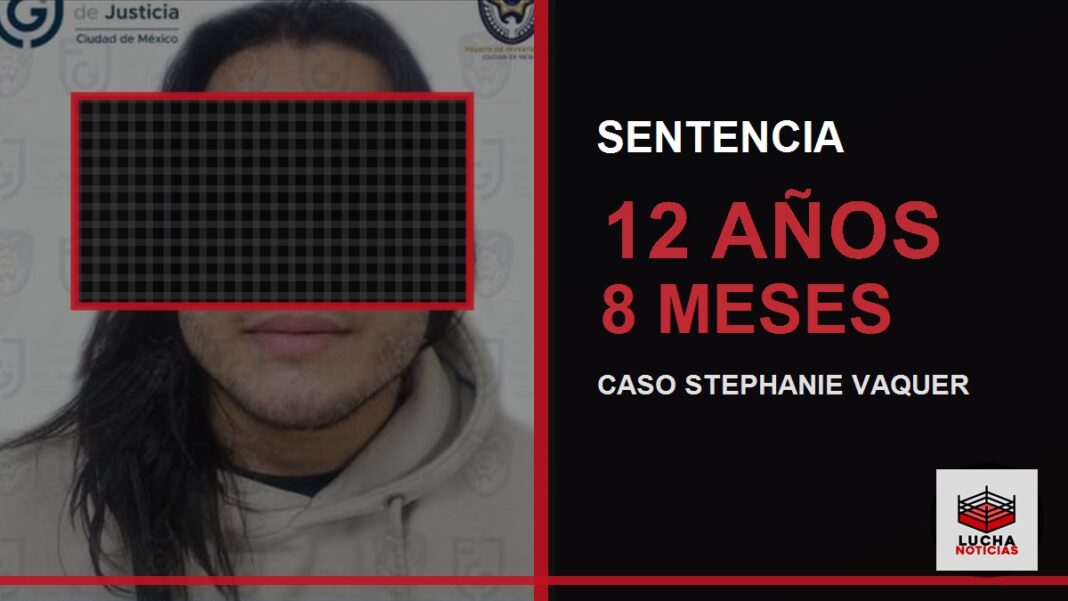 Imagen editorial con rostro censurado de Cuatrero y texto de sentencia