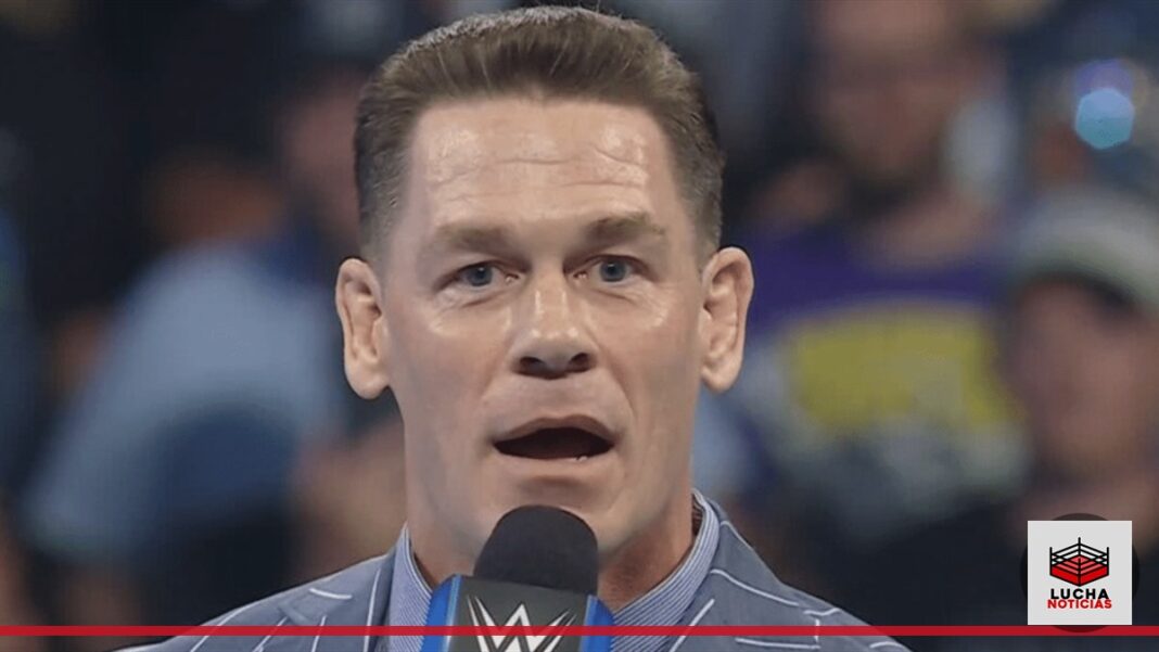 John Cena anunciando el John Cena Classic en WWE Backlash 2026
