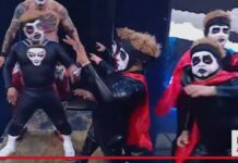 Minihausen se roba Backlash: el compañero de Danhausen sería Mascarita Sagrada, ex El Torito en WWE Minihausen aparece junto a Danhausen durante WWE Backlash 2026