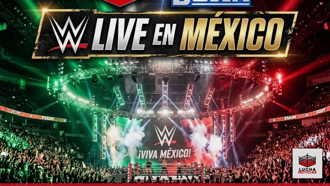 Afiche oficial de WWE Raw y SmackDown en vivo en México
