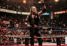 AEW Grand Slam México 2026: ¿Será Adam Copeland (Edge) la gran sorpresa de la Arena México? Adam Copeland Edge en la Arena Mexico conceptual