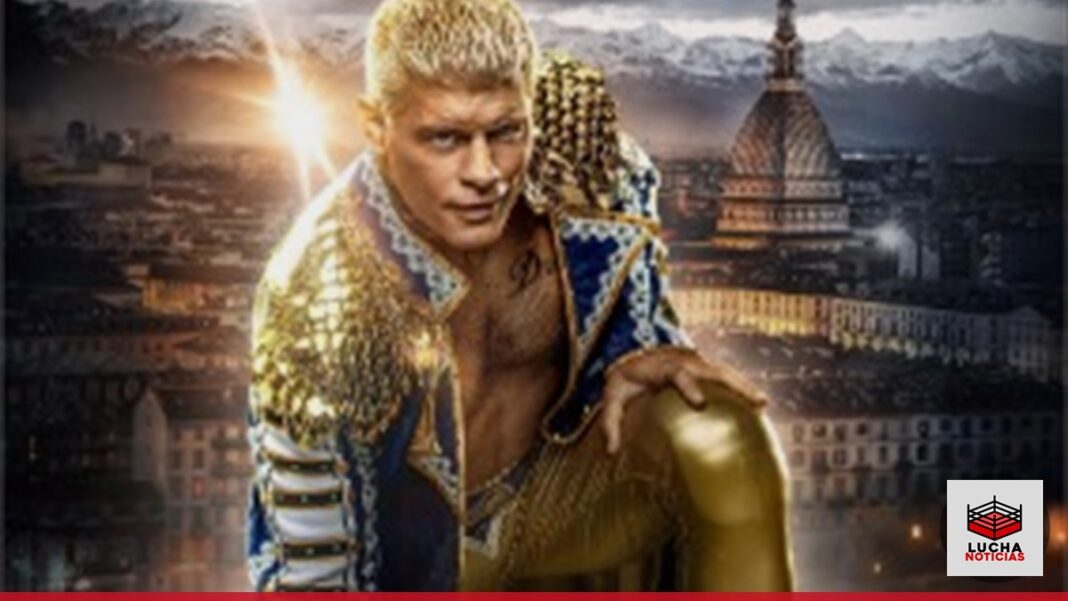 Poster oficial de WWE Clash in Italy 2026