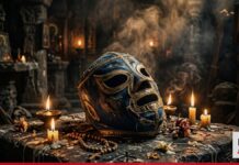 ¿El regreso del Templo? Lucha Underground rompe el silencio en redes sociales Mascara en templo de Lucha Underground teaser